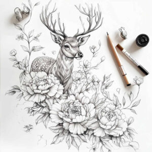 delicate-flowers tattoo design ideas delicate harmonious meaning resilience