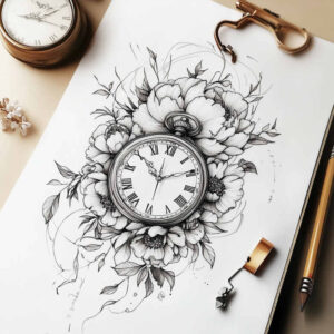 delicate-flowers tattoo design ideas delicate minimalist stands for endurance
