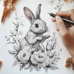 delicate-flowers tattoo design ideas pure shape natural beauty for upper thigh