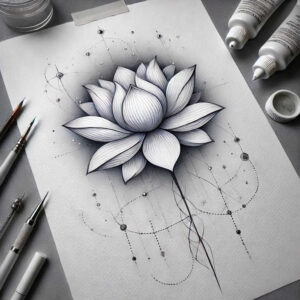 delicate-flowers tattoo design ideas silent natural curves meaning endurance