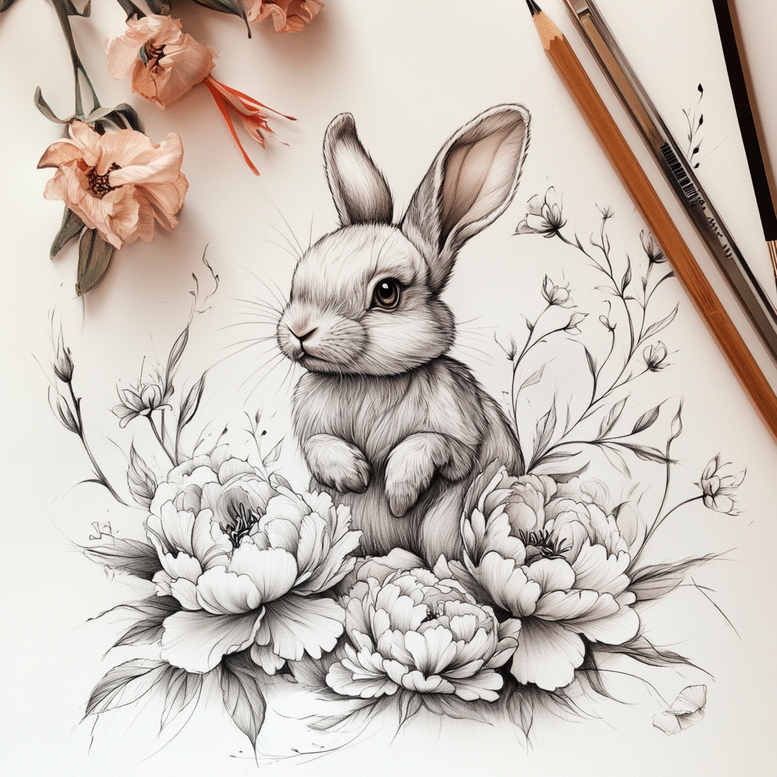 delicate-flowers tattoo design ideas empty space ornamental for ankle