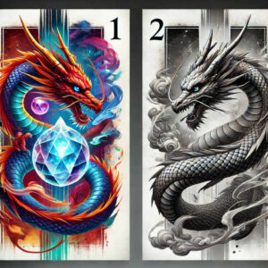 dragons tattoo design ideas moody strong lines stands for endurance