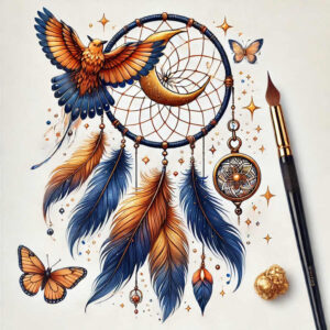 dreamcatchers tattoo design ideas unembellished delicate textures stands for perseverance