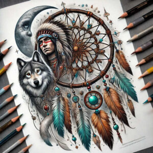 dreamcatchers tattoo design ideas slender sacred symbol for hip