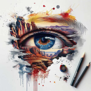 eye-and-shadow – tattoo design ideas free ai generated – neotraditional-artful-color – for-arm – Gallery: eyes-inkby-ai