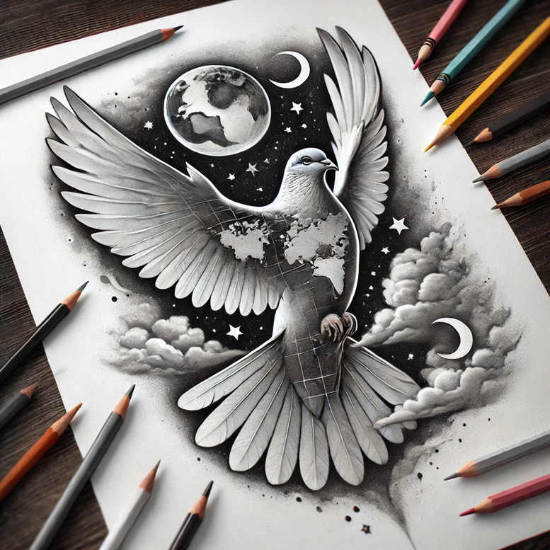 artistic-face – tattoo design ideas free ai generated – hyper-detail – for-nape – Gallery: faces-inkby-ai