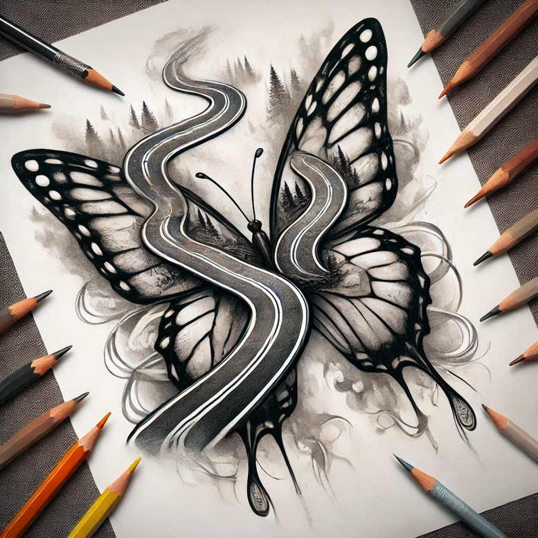 emotional-face – tattoo design ideas free ai generated – contrast-ink – for-temple – Gallery: faces-inkby-ai