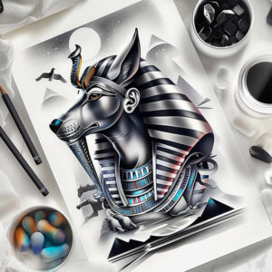 face-with-effects – tattoo design ideas free ai generated – sharp-focus – for-ribs – Gallery: faces-inkby-ai