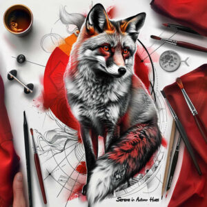 female-face – tattoo design ideas free ai generated – clean-background – for-back-shoulder – Gallery: faces-inkby-ai