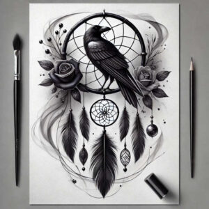 symbolic-face – tattoo design ideas free ai generated – ink-layering – for-biceps – Gallery: faces-inkby-ai
