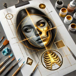 symbolic-face – tattoo design ideas free ai generated – realism-ultra-detailed – for-thigh – Gallery: faces-inkby-ai