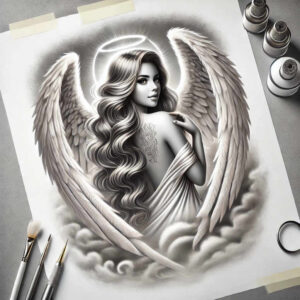 faces tattoo design ideas ornamental symmetrical stands for resilience