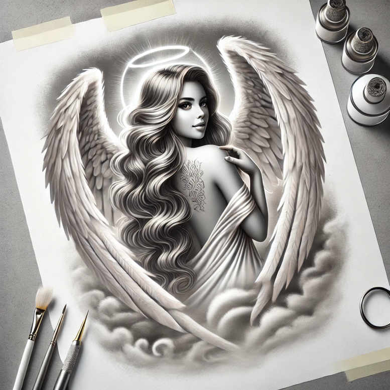 faces tattoo design ideas ornamental symmetrical stands for resilience