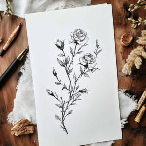 tattoo-style-face – tattoo design ideas free ai generated – studio-quality – for-lower-chest – Gallery: faces-inkby-ai
