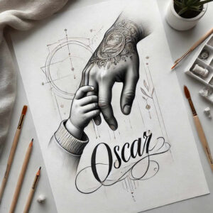 family tattoo design ideas Surrealism esoteric heritage symbolising strength