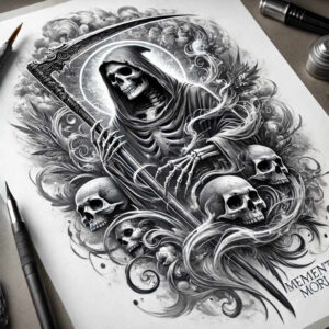death-symbol-invisible-entity-realism-realistic – tattoo design ideas free ai generated – Gallery: grim-reaper-inkby-ai