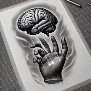 for-women – tattoo design ideas free ai generated – surrealism-esoteric-symbolism – for-ankle – Gallery: hands-inkby-ai