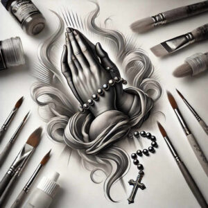 realistic-hands – tattoo design ideas free ai generated – realism-skin-realism – for-scapula – Gallery: hands-inkby-ai