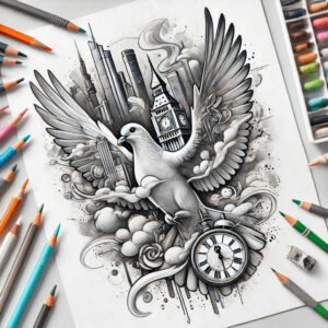 spirit-of-life – tattoo design ideas free ai generated – realism-realistic-color – for-wrist-side – Gallery: holy-spirit-inkby-ai