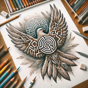 holy-spirit tattoo design ideas decorative flourishes blessing light for wrist side