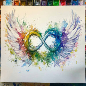 infinity-signs tattoo design ideas few strokes graceful for knee