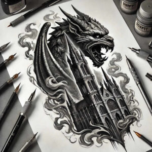 Inne mroczne - Free tattoo design ideas ai genereted - inkby.ai
