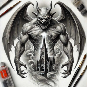 Inne mroczne - Free tattoo design ideas ai genereted - inkby.ai