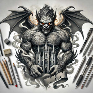 Inne mroczne - Free tattoo design ideas ai genereted - inkby.ai