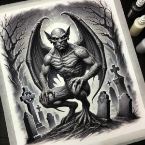 Inne mroczne - Free tattoo design ideas ai genereted - inkby.ai