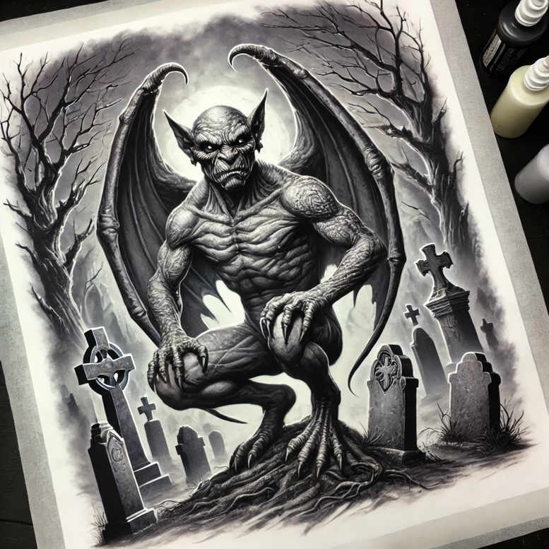 Inne mroczne - Free tattoo design ideas ai genereted - inkby.ai