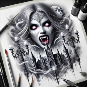 Inne mroczne - Free tattoo design ideas ai genereted - inkby.ai