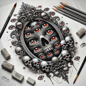 Inne mroczne - Free tattoo design ideas ai genereted - inkby.ai