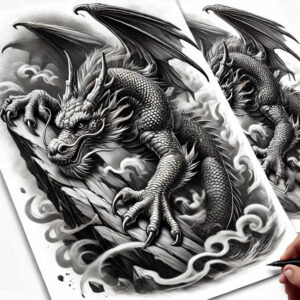 Inne mroczne - Free tattoo design ideas ai genereted - inkby.ai