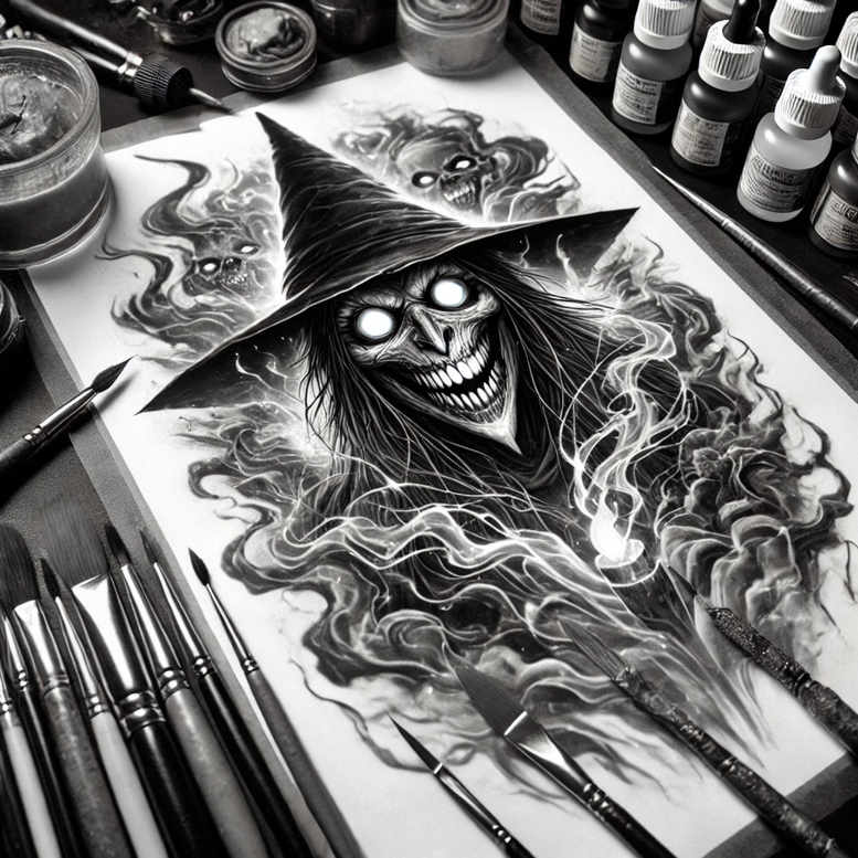 Inne mroczne - Free tattoo design ideas ai genereted - inkby.ai