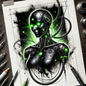 Biomechanika - Free tattoo design ideas ai genereted - inkby.ai