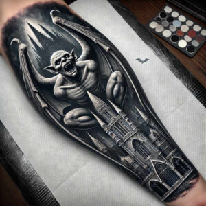 Inne mroczne - Free tattoo design ideas ai genereted - inkby.ai