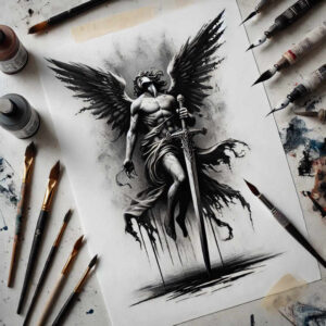 Inne mroczne - Free tattoo design ideas ai genereted - inkby.ai