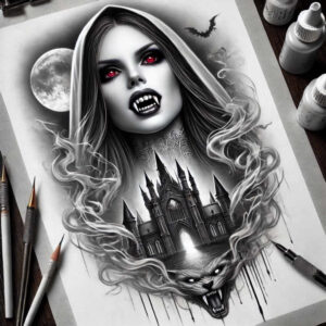 Inne mroczne - Free tattoo design ideas ai genereted - inkby.ai