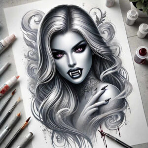 Inne mroczne - Free tattoo design ideas ai genereted - inkby.ai
