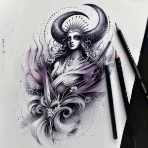 Inne mroczne - Free tattoo design ideas ai genereted - inkby.ai