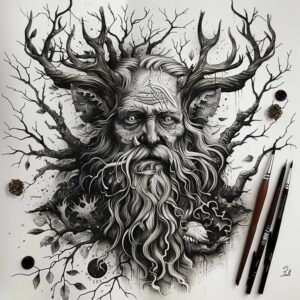 Inne mroczne - Free tattoo design ideas ai genereted - inkby.ai