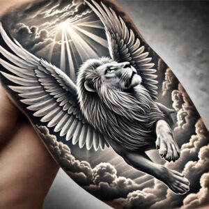 lions tattoo design ideas cinematic roaring for palm