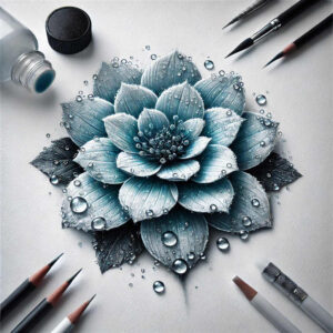 lotuses tattoo design ideas quiet layered shading represents endurance