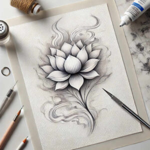 lotuses tattoo design ideas ultra-thin serene resilience and power