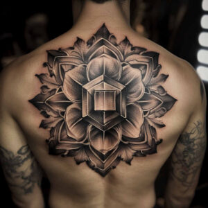 centered – tattoo design ideas free ai generated – hypnotic – for-neck – Gallery: mandalas-and-similar-inkby-ai