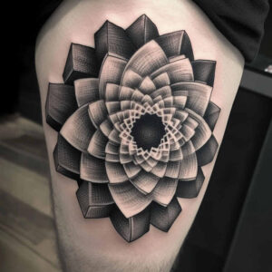 centerpiece – tattoo design ideas free ai generated – circular-pattern – for-lower-arm – Gallery: mandalas-and-similar-inkby-ai