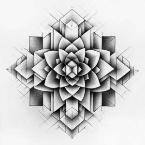 delicate-outline – tattoo design ideas free ai generated – filigree – for-forearm – Gallery: mandalas-and-similar-inkby-ai