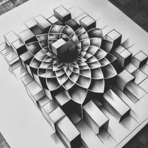 detailed-lines – tattoo design ideas free ai generated – inward-focus – for-ankle – Gallery: mandalas-and-similar-inkby-ai