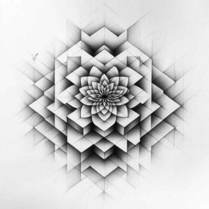 dynamic-center – tattoo design ideas free ai generated – intricate – for-back – Gallery: mandalas-and-similar-inkby-ai