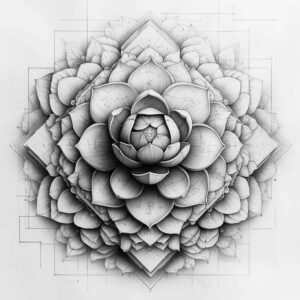 holy-pattern – tattoo design ideas free ai generated – kaleidoscope – for-heel – Gallery: mandalas-and-similar-inkby-ai